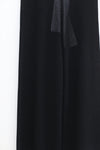 SWAYING/KNIT straight pants SW24SS3B51 black PS83